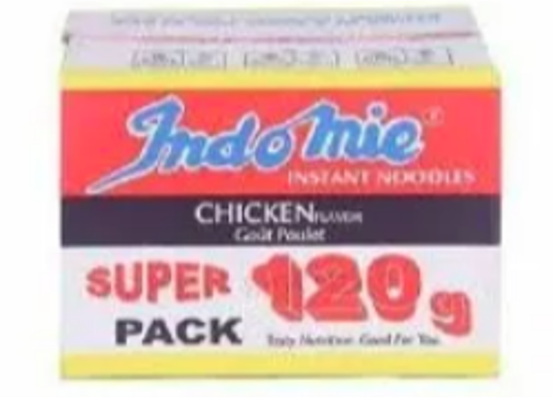 Box of Indomie Super Pack Chicken Flavour