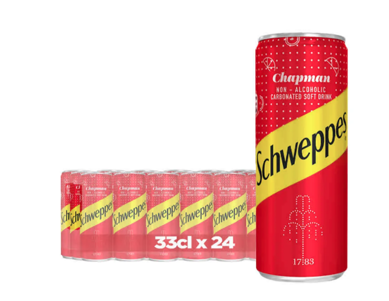 Schweppes Cans