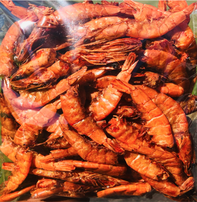 Whole Smoked Prawns (Giant Size) 300g