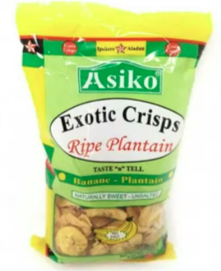 Asiko Plantain Chips 75 grams × 24