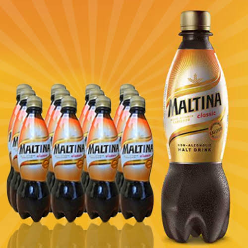 Maltina bottle
